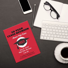 Reunion Invite! Custom Class Reunion Postcard