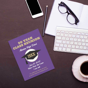 Reunion Invite! Custom Class Reunion Postcard