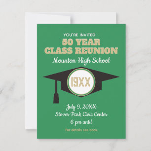 Reunion Invite! Custom Class Reunion Postcard