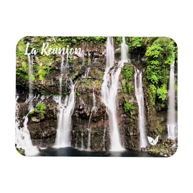 Reunion Island - magnet by Velvet Escape (Horizontal)