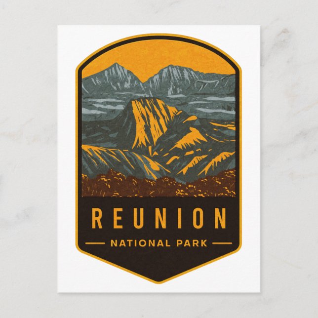 Reunion National Park Postcard (Front)