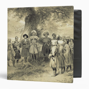 Reunion of Tcherkesse Princes, Sodja Valley, on th Binder