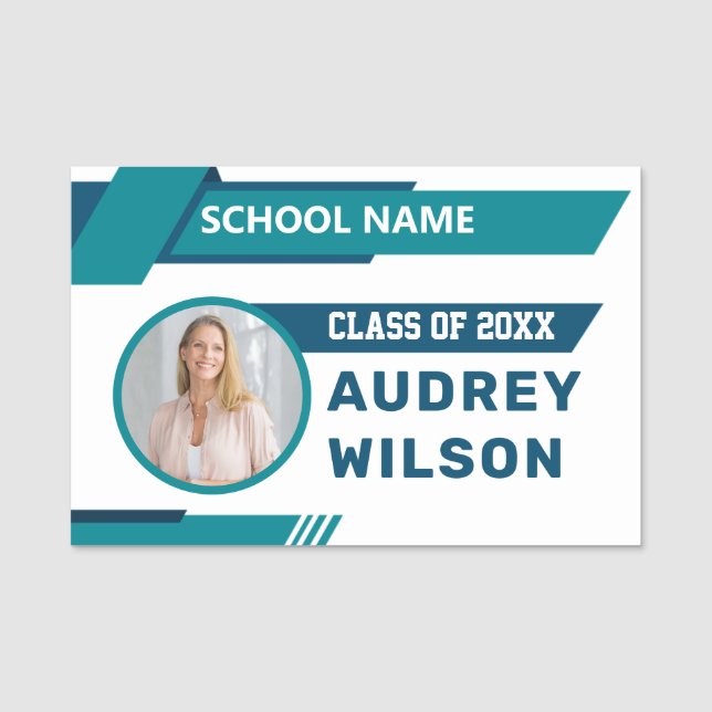 Reunion Photo Name Tags (Front)