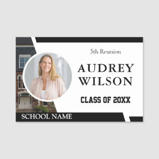 Reunion Photo Name Tags 5Th Class Reunion