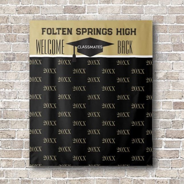 Reunion Pics!! Class Reunion Photo backdrop Tapestry (Creator Uploaded)