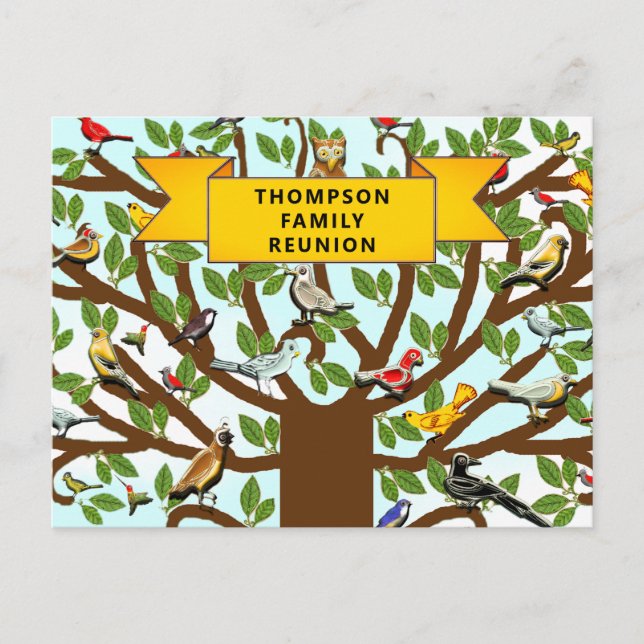 Reunion Save The Date Postcard (Front)