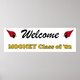 Reunion Welcome Banner Poster