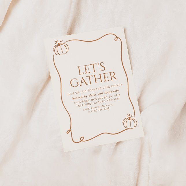 Réunissons une invitation Vintage (Créateur téléchargé)