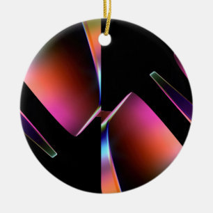 Reusable Grocery Bag Ceramic Ornament