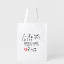 Reusable Grocery Bag Women Building Communities
