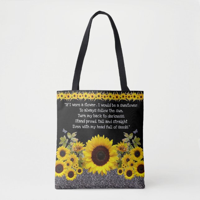 Reusable Sunflower Bag (Front)