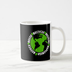 Reuse Recycle Restore Replenish Reduce Coffee Mug