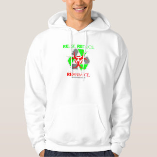 REUSE. REDUCE. REANIMATE. HOODIE