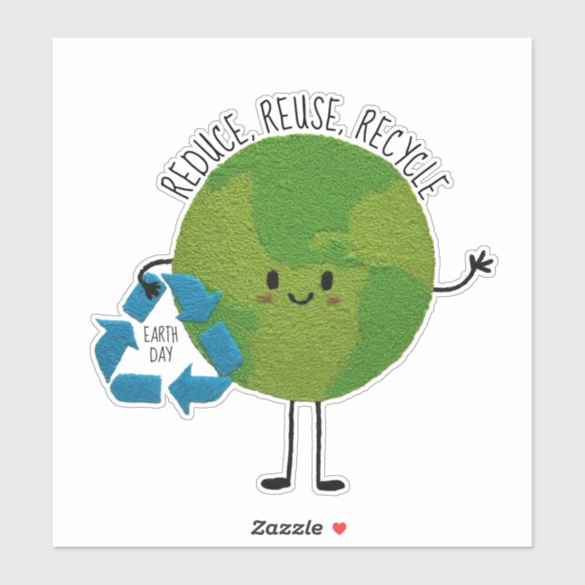 Reuse Reduce Recycle Earth Day (Sheet)