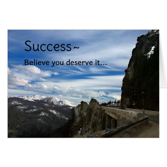 Réussite... (Devant horizontal)