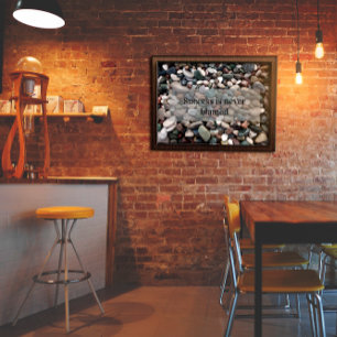 Réussite avec affiche photo