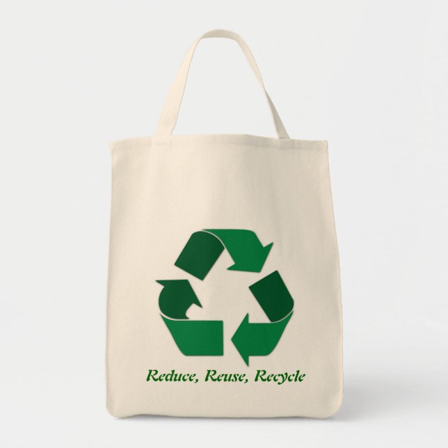 Réutilisez le sac fourre-tout à toile de logo (Devant)