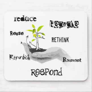 Réutilisez le tapis de souris amical