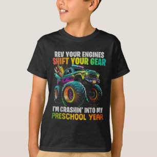 Rev Engines Shift Your Gear Im Crashin Into My Pre T-Shirt