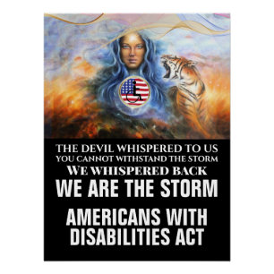 Rev Glossy Version AMERICANS WITH DISABILITIES ACT Poster