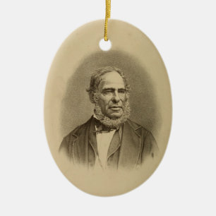 Rev. Moses Suares Ceramic Ornament