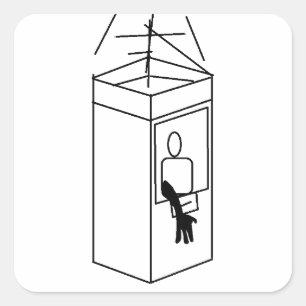 REV NEGS SECRET SCHEMATIC STICKER
