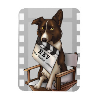 Rev the border collie magnet
