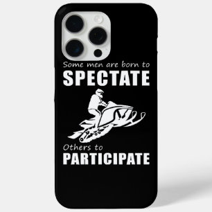 Rev Up the Chuckles - Funny & Some Men Are Born to iPhone 15 Pro Max Case