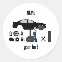 Rev Up Your Garage's Style with a Custom Logo