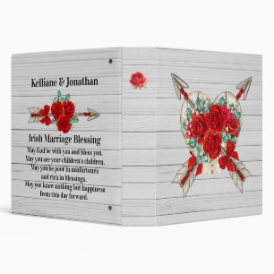 REV USE - Irish Blessing - See Back -  Binder