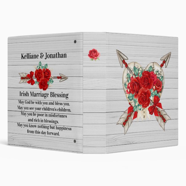 REV USE - Irish Blessing - See Back -  Binder (Background)