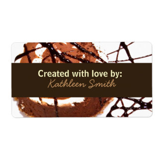 Rêve au chocolat Recette/Étiquette de bonbons