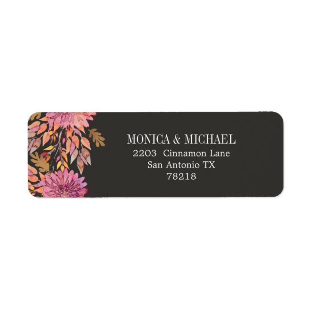 Rêve d'automne | Floral Mariage (Devant)
