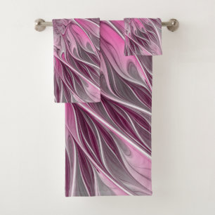 Rêve de fleur rose fractal, Motif d'Imaginaire flo