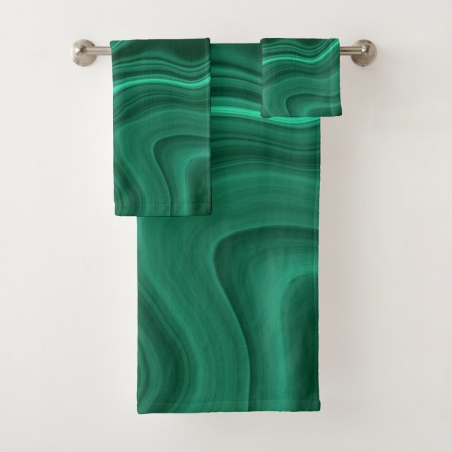 Rêve de malachite liquide #1 #gem #décoration #art (En situation)