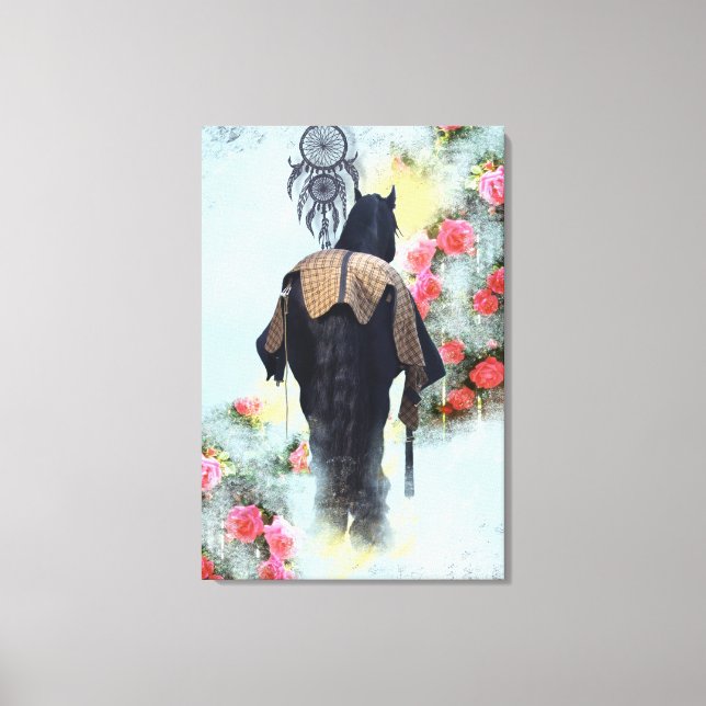 Rêve De Roses - Toile Enveloppée (Recto)