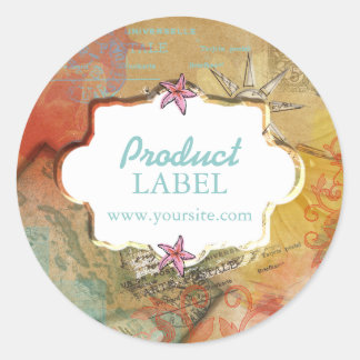 Rêve des Caraïbes - Étiquette de produit / Sticker