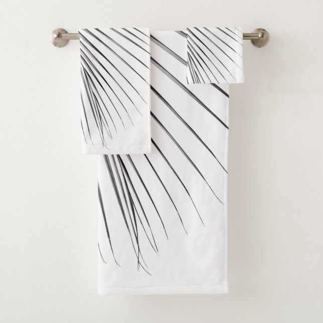 Rêve minimal de feuille de palme gris argent #1 #t (En situation)