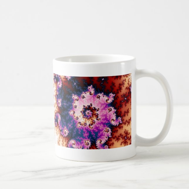 Rêve rose - Mug fractal (Droite)