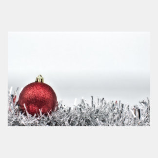 Rêve rouge ornement de Noël et amatrice d'argent