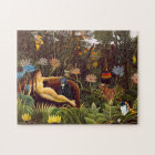 Rêve sur le puzzle de la photo 11x14 avec la