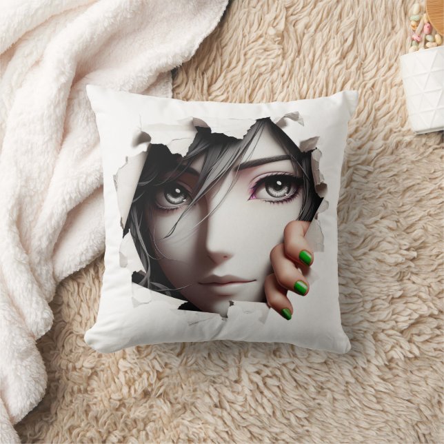 Reveal Throw Pillow (Blanket)