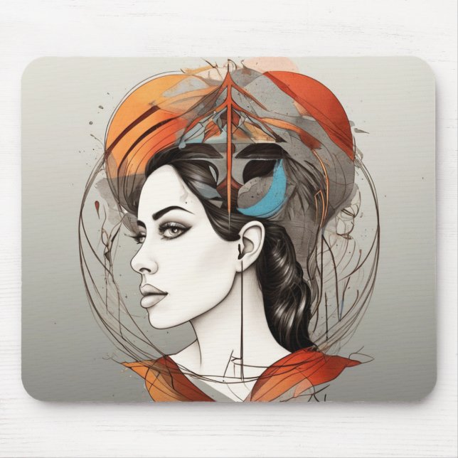 revealed beauty mouse pad (Front)