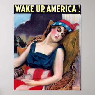 Réveillez L'Amérique ! Affiche