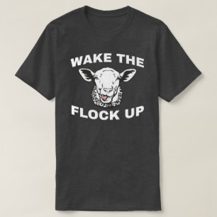 RÉVEILLEZ LE T-shirt FLOCK UP