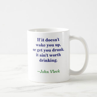 Réveillez, obtenez la tasse de café ivre