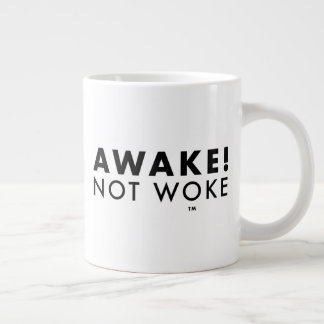 Réveillez-vous ! Pas Woke™ LOGO Géant Jumbo Mug
