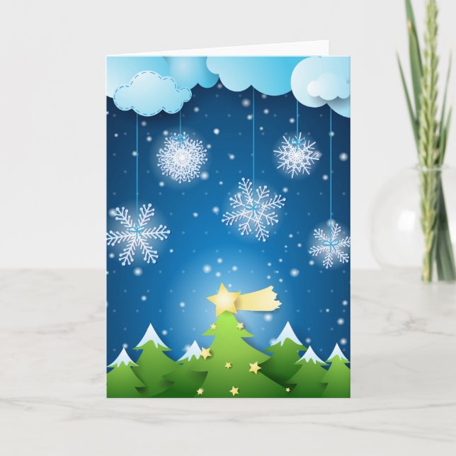 Réveillon de Noël, carte (Devant)