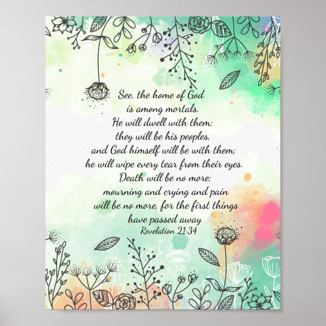 Revelation 21:34 poster (Front)