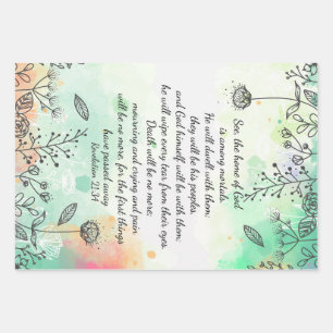 Revelation 21:34  wrapping paper sheet